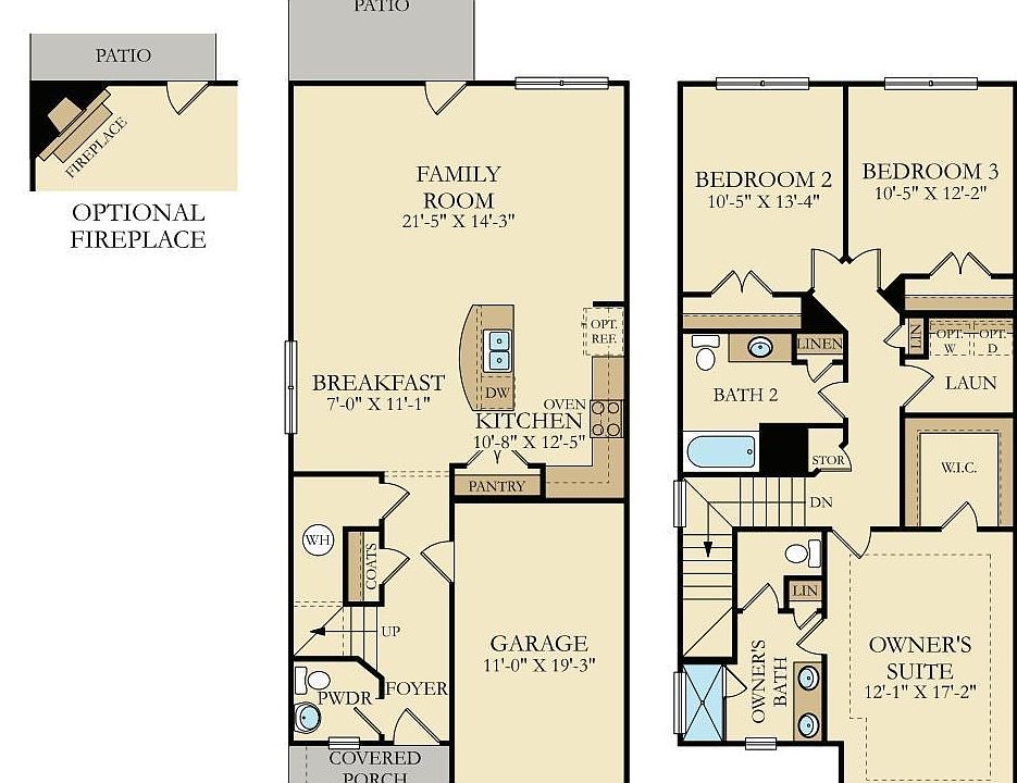 2nd image of 1109 Charlotte Hill St Homesite 253