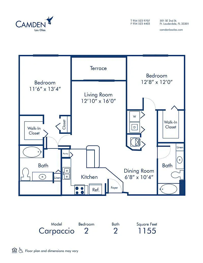 Floor plan Carpaccio