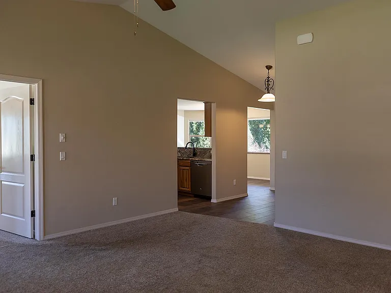 View from living room