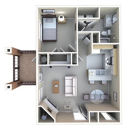 Floor plan Flatiron