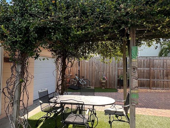 Jasmine covered pergola