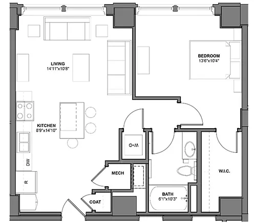 Floor plan I-V6
