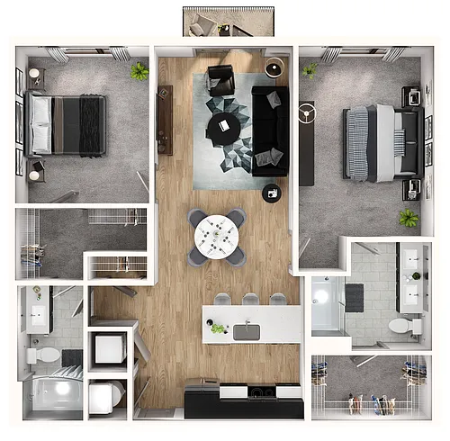 Floor plan B2