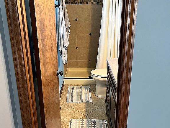 Primary attached bathroom