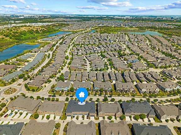 Aerial view of home's loccation.