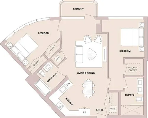 Floor plan AV