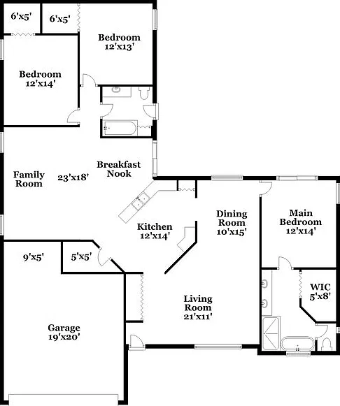 3 bed, 2.0 bath, 1876 sqft, $2,125 — Photo 2