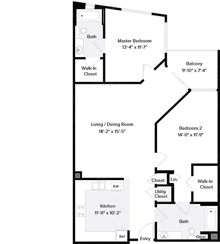 Floor plan 1073