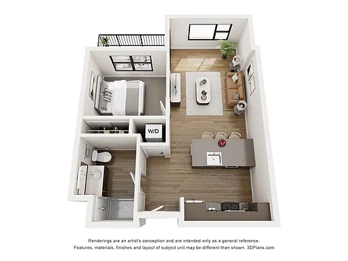 Floor plan A7 AFF