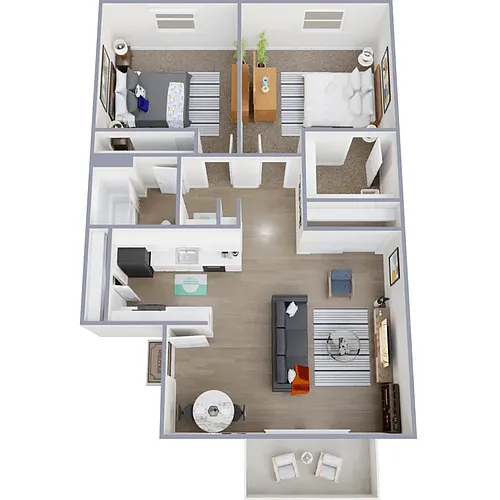 Floor plan 2X1