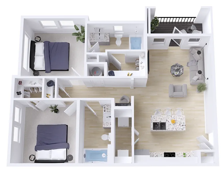 Floor plan B1