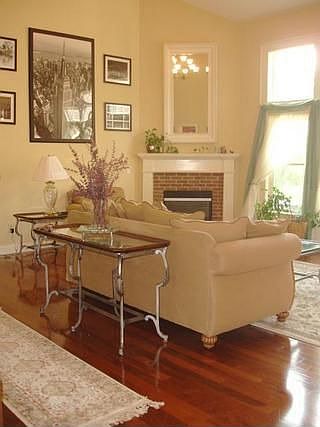 Walking into the two story great room