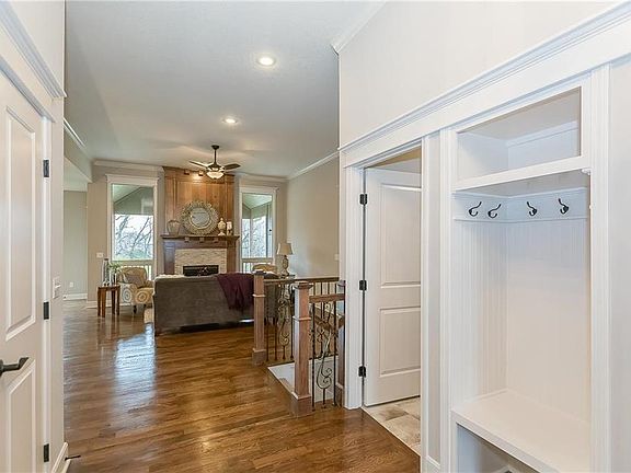 Entry looking toward great room.