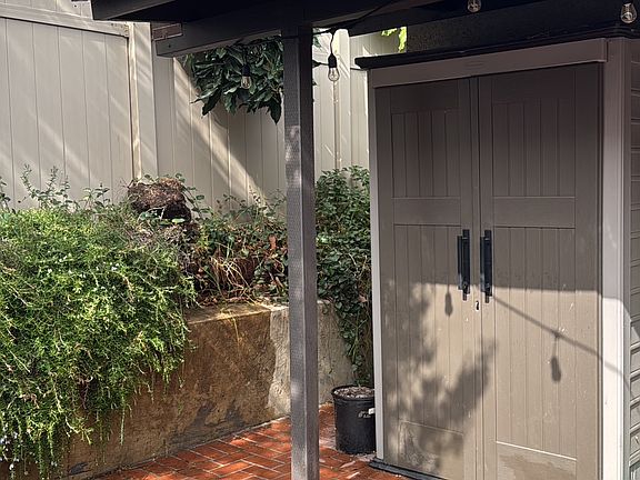 Outdoor all weather storage.