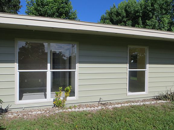 west side of house