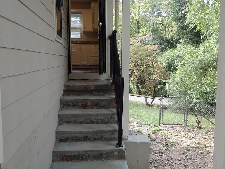 back stairs