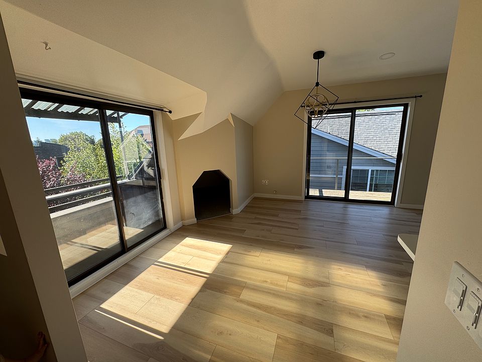 Dining area and two private balconies
(the little doorway is called the "dog house")