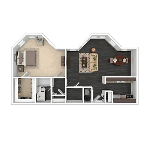 Floor plan A43 Spink