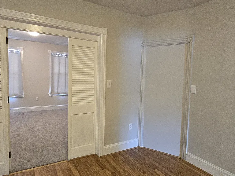 entrance to bedroom from living room