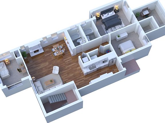 5th image of 5909 Cates Ave APT 1W