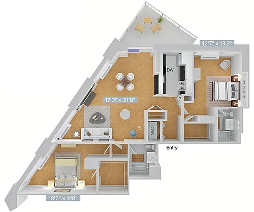 Floor plan B7-1292