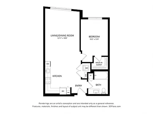Floor plan A10V