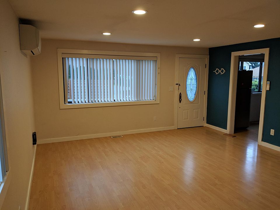 Good size living room with heat pump for heat and A/C.