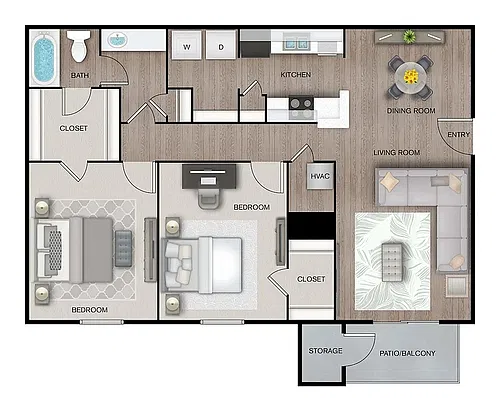 Floor plan The Cypress