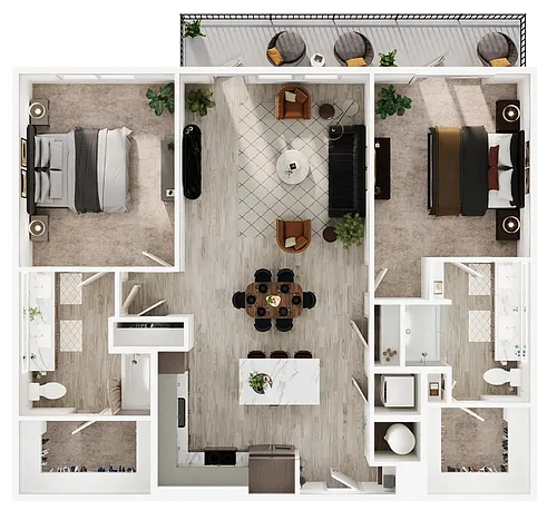 Floor plan B07