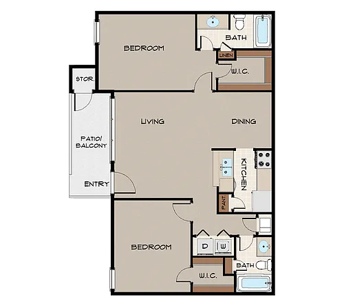 Floor plan The Townsend