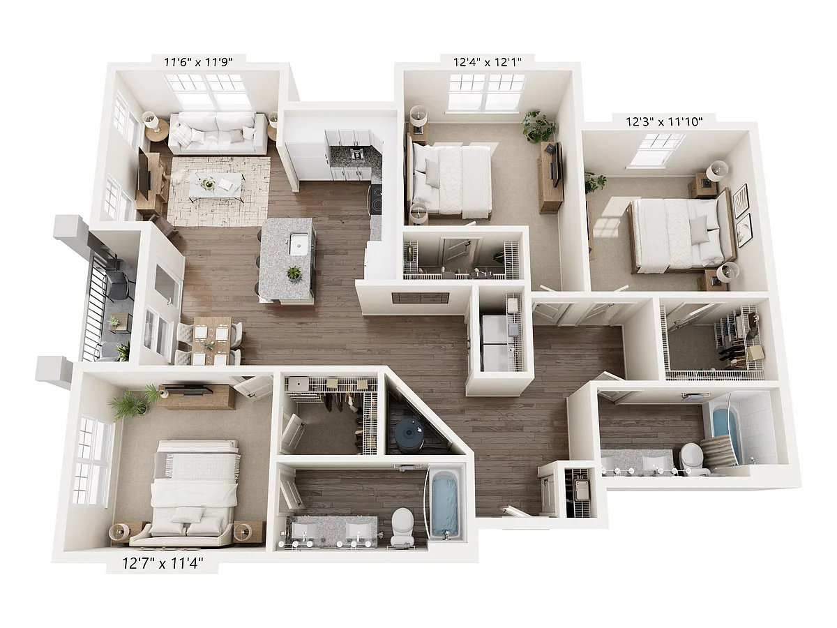 Floor plan C1