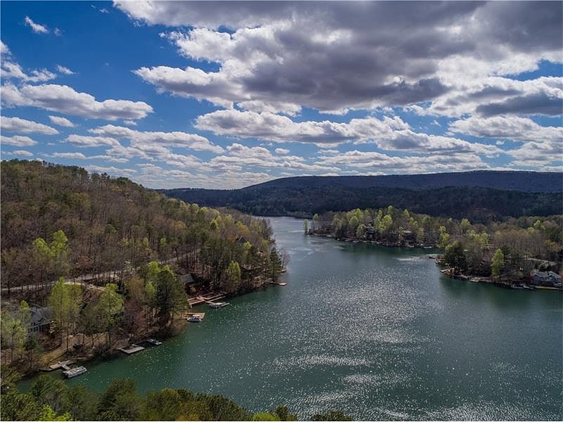 Image 1: Ariel View of Lake Above the Lot