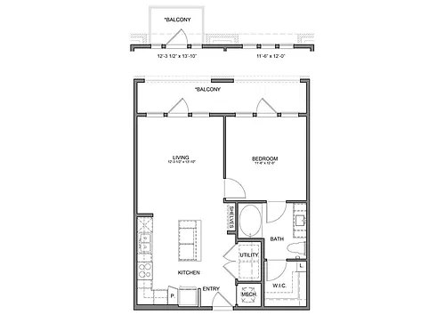 Floor plan Stag's Leap 7A7.1