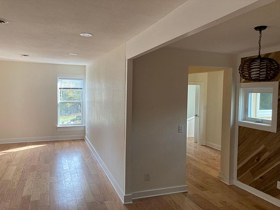 Open space living space and dinette