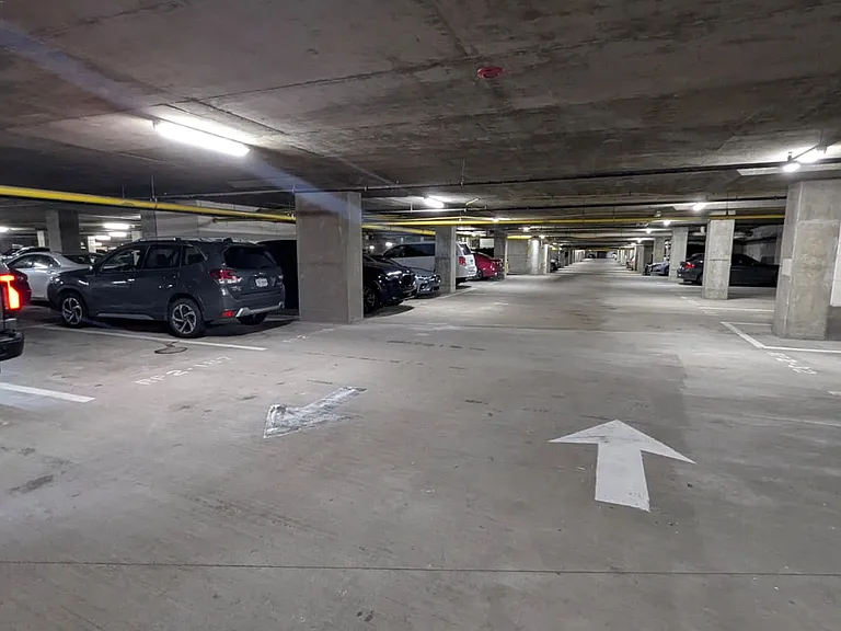 Garage parking included in the rent