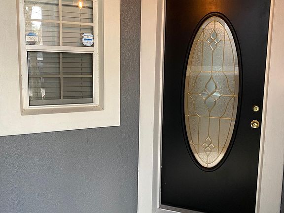Private Entry with Lighting