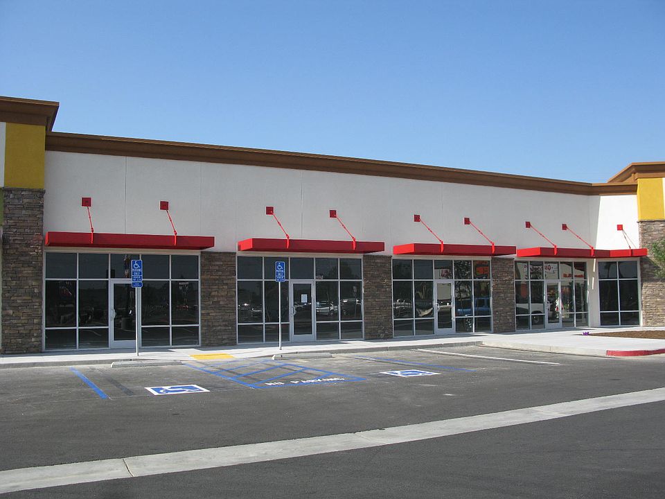 proposed strip mall