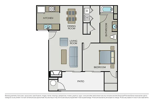 Floor plan Bally Meade