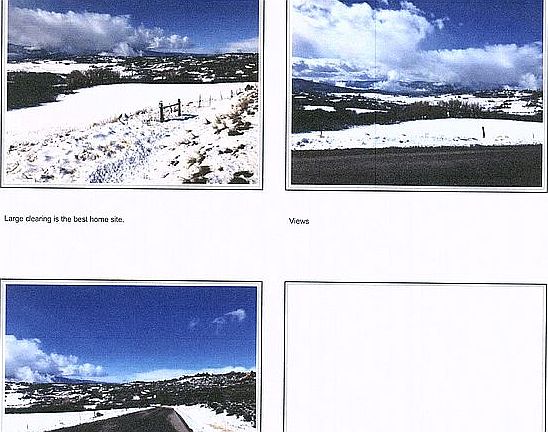 unobstructed views, paved St