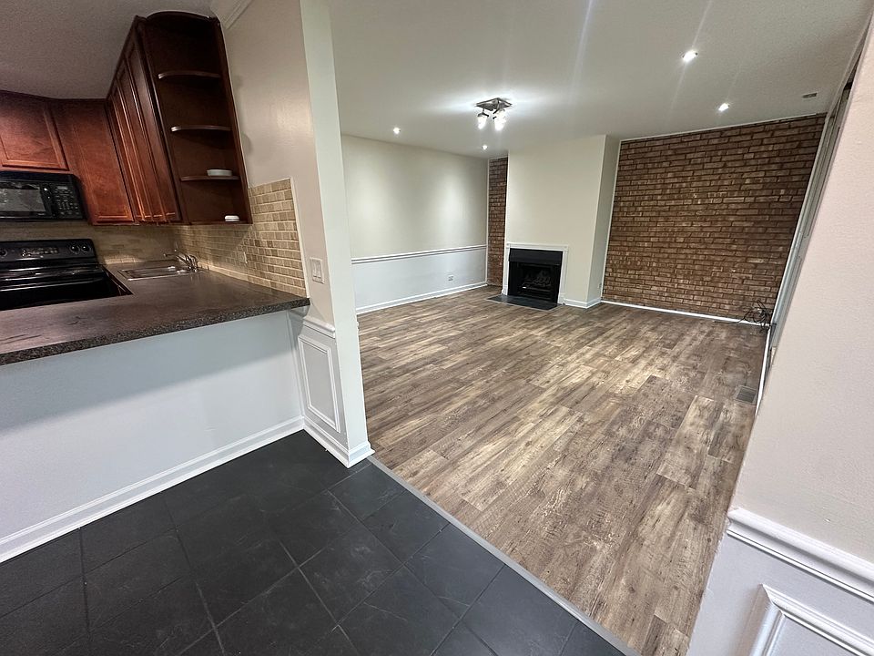 Dining room and living room