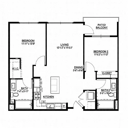 Floor plan B2