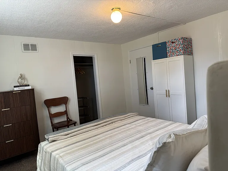 Bedroom with closet view