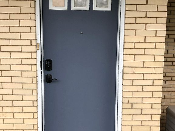 Unit B front door