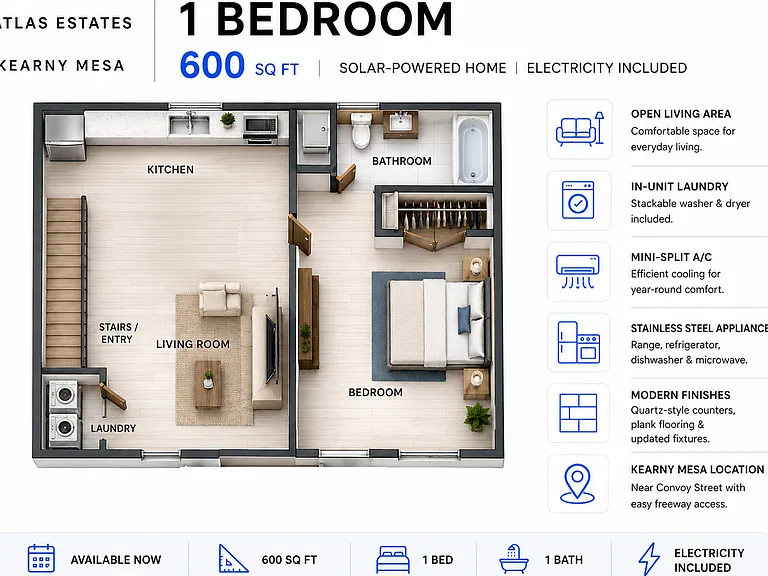 Atlas Street Apartments | Kearny Mesa — Photo 6