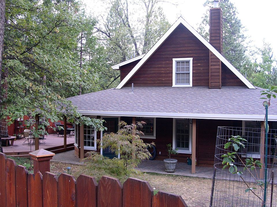 Back porch of home