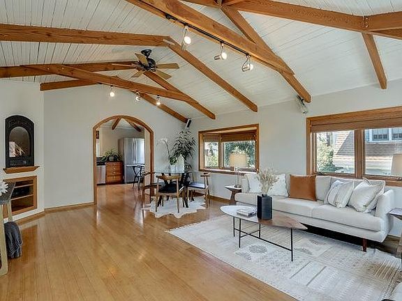 Open living and dining room perfect for entertaining and relaxing.