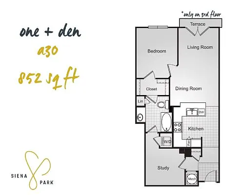 Floor plan A30
