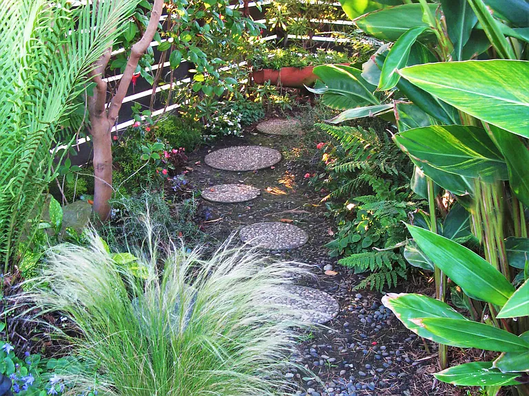 Zen garden walk