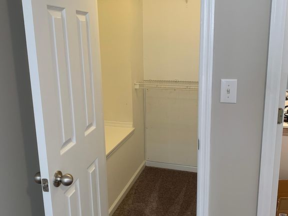 Upstairs bedroom closet