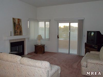 Living Room with Patio Walkout
